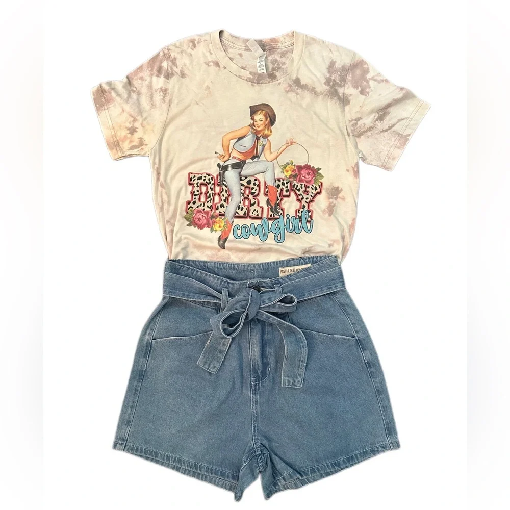 NWT! Wishlist High-Waisted Denim Shorts - Picture 3 of 14